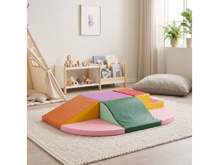 HOMCOM Blocs de Construction XXL Enfants Mousse EPE Normes EN71