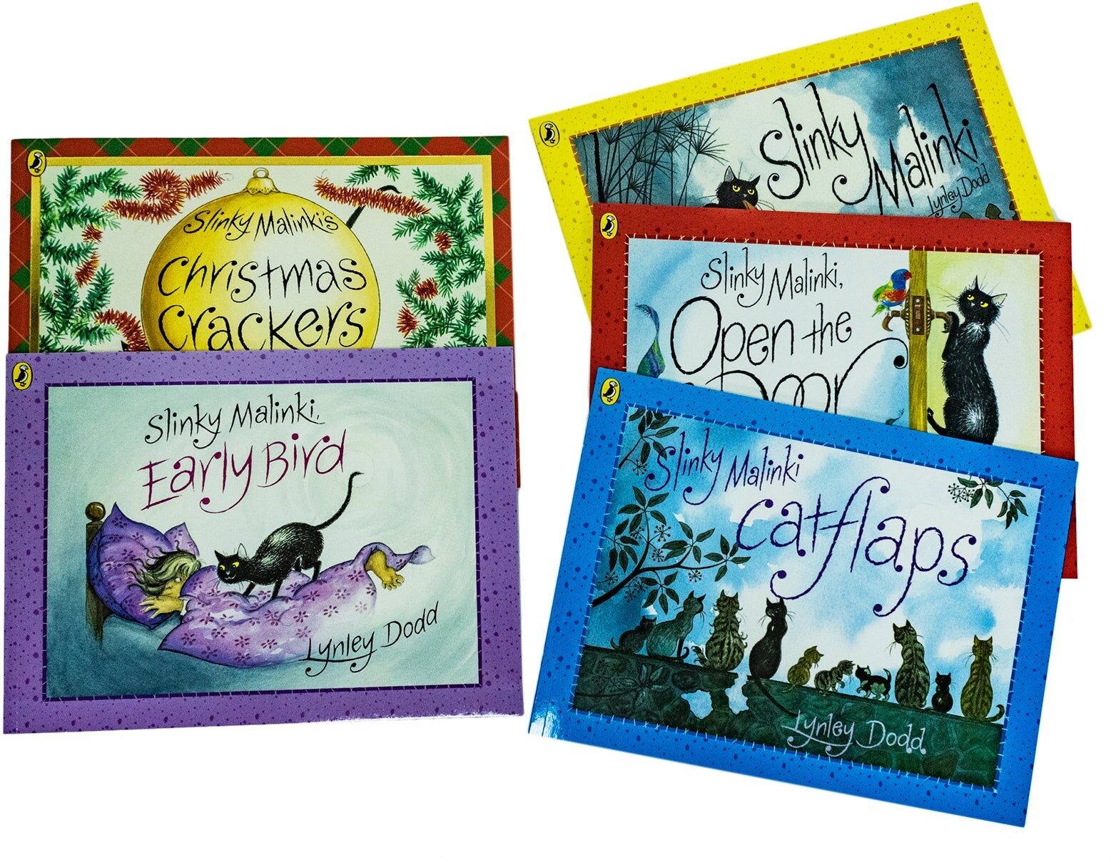 Puffin Hairy Maclary & Friends 5 Books Collection Set by Lynley Dodd – Picture Story Collection for Kids