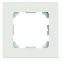 Telegärtner Abdeckrahmen 1-fach 81x81x9,3mm alpinweiß