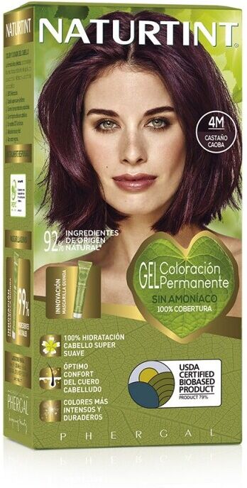 Naturtint Permanent Hair Color Gel, Ammonia-Free Dye 4M Chestnut