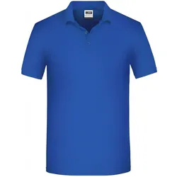 Bio Polo T-Shirt "JN874" - XS - royal