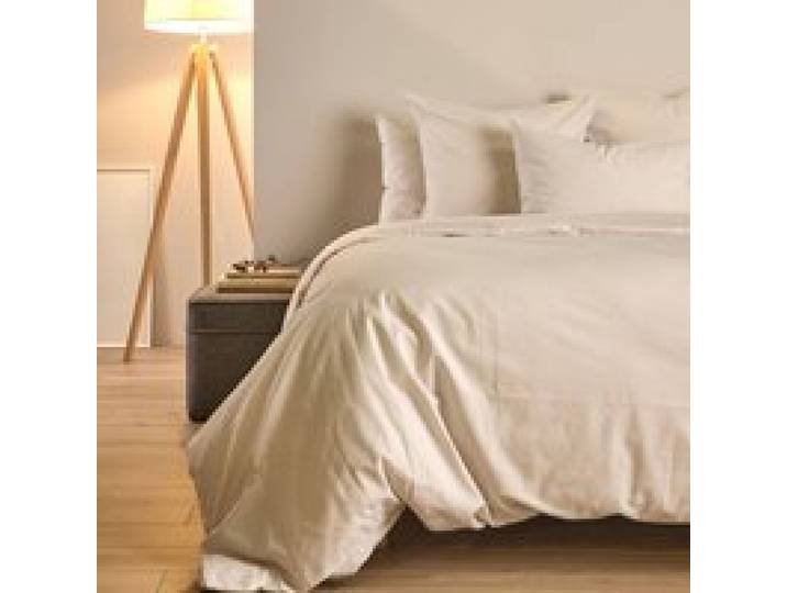 Drap plat coton lin Valentine