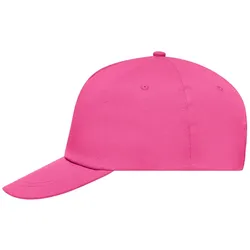 Basecap Promo "MB001" 5-Panel Lightly Laminated - pink