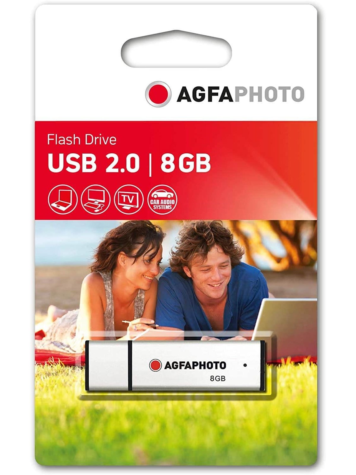 Agfa USB Flash Drive 2.0 - 8GB - USB-Stick