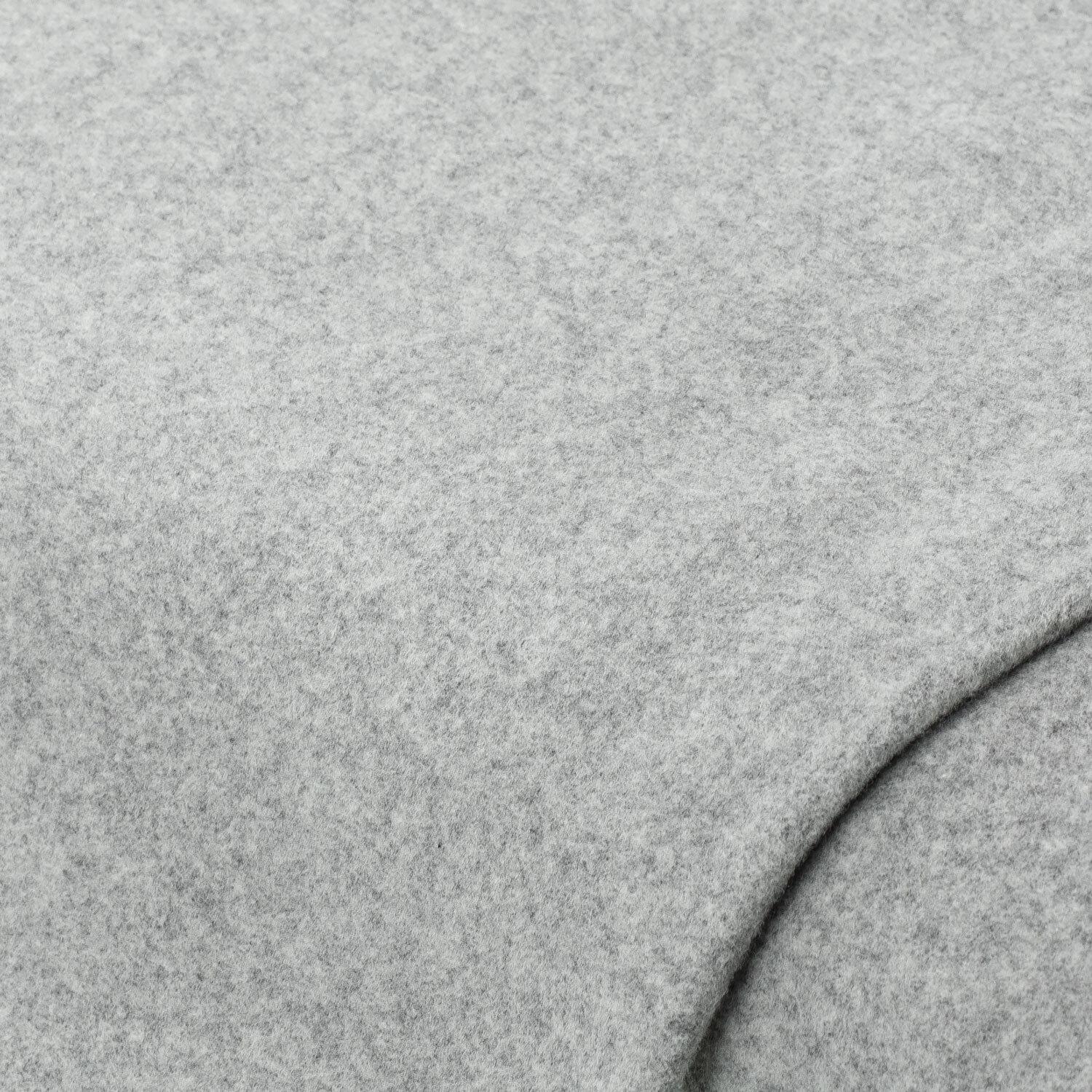 Baumwoll-Fleece, hellgrau