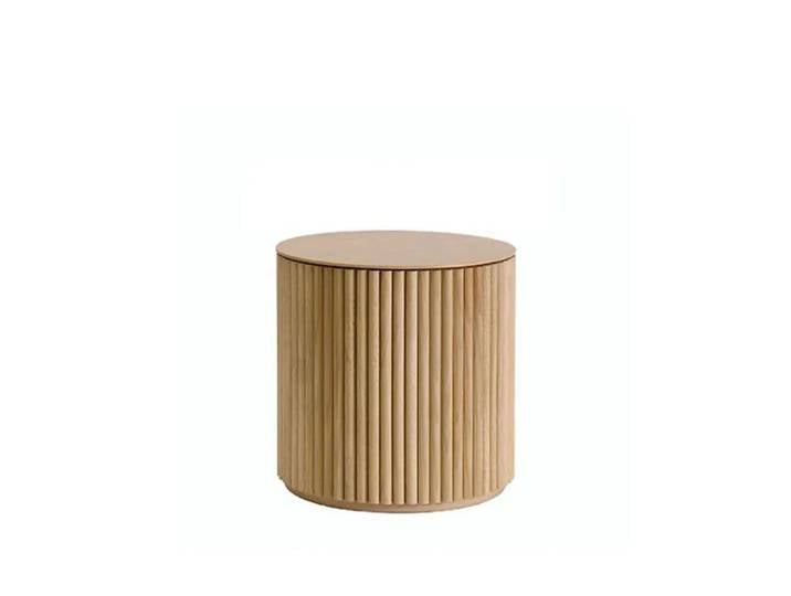 Asplund Petit Palais table d appoint chêne naturel, h42'