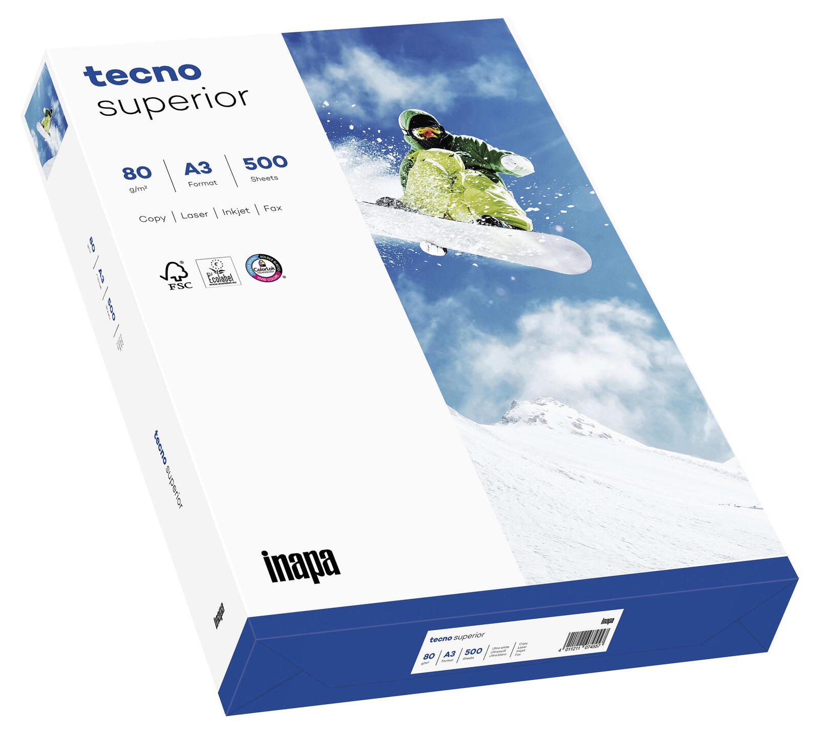 tecno Kopierpapier DIN A3 80 g/m² 2100011537
