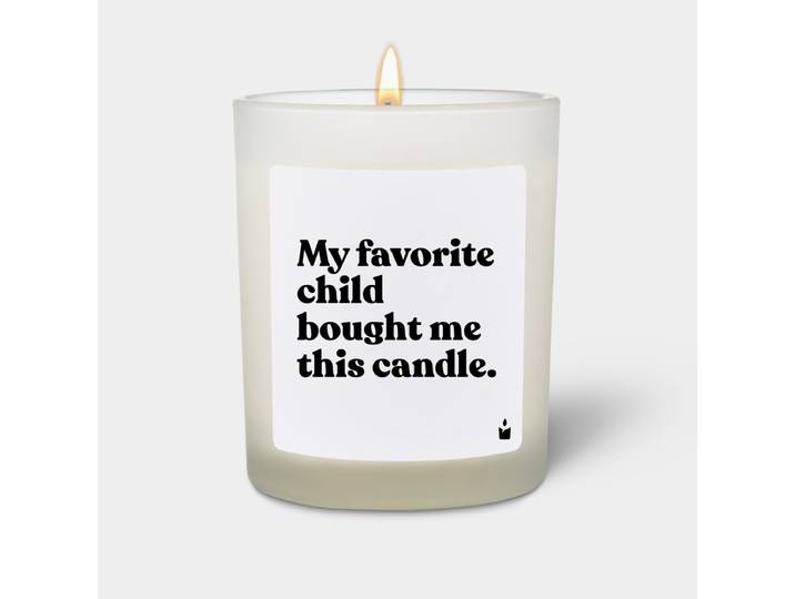 Duftkerze Weiss Flowery My favorite child bought me this candle.