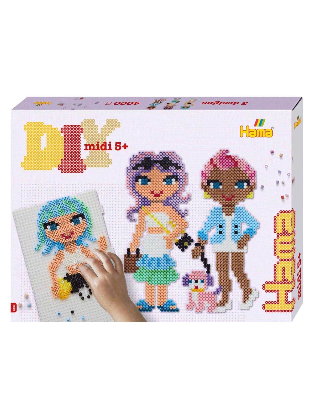 Hama Ironing Bead Set Gift Box - Fashion Girls 40