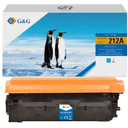 G&G Toner ersetzt HP 212A cyan