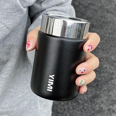 Inspire Select Mini Stainless Steel Insulated Cup Compact Portable Coffee Tumbler For Girls black 2.7 Fl Oz