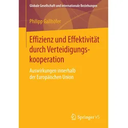 Effizienz und Effektivität durch Verteidigungskooperation, Fachbücher von Philipp Gallhöfer
