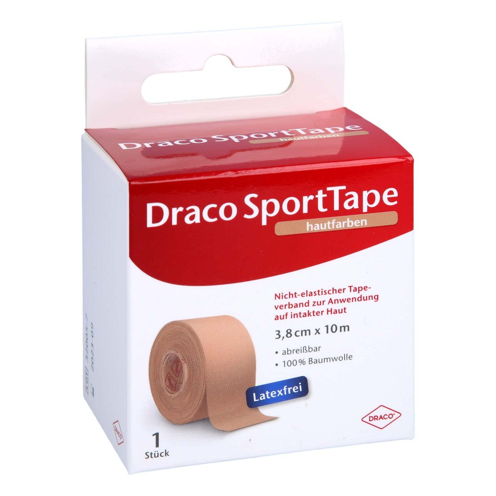 Dr. Ausbüttel GmbH & Co. KG Draco Tapeverband 3,8 Cmx10 M Hautfarben 16623080