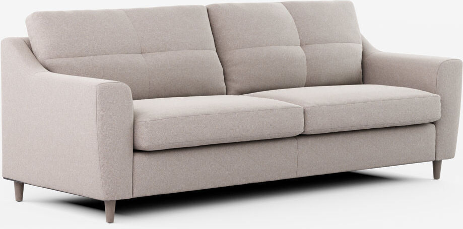 Latitude Run Espitia 2 Seater Sofa Beige 89cm H X 220cm W X 80cm D