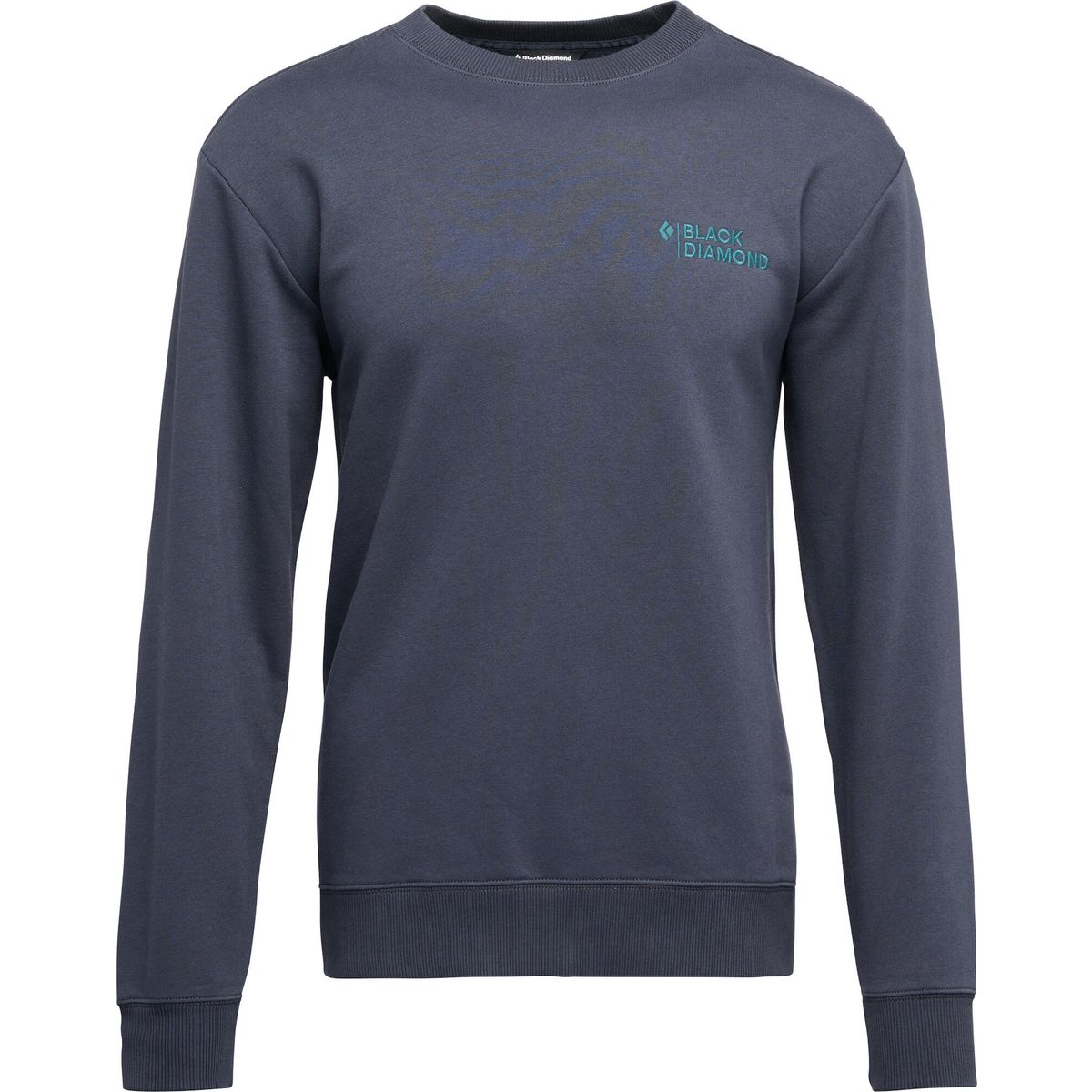 Black Diamond M Mini Stacked Crewneck charcoal (0038) MED AP7524660038MED1