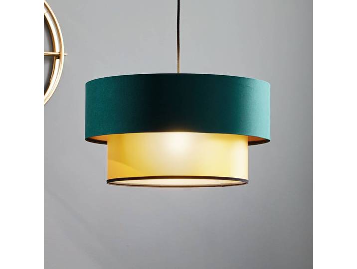 Hängeleuchte Dorina Maco Design, dimmbar, grün, für Wohn- / Esszimmer, Kunststoff, Modern