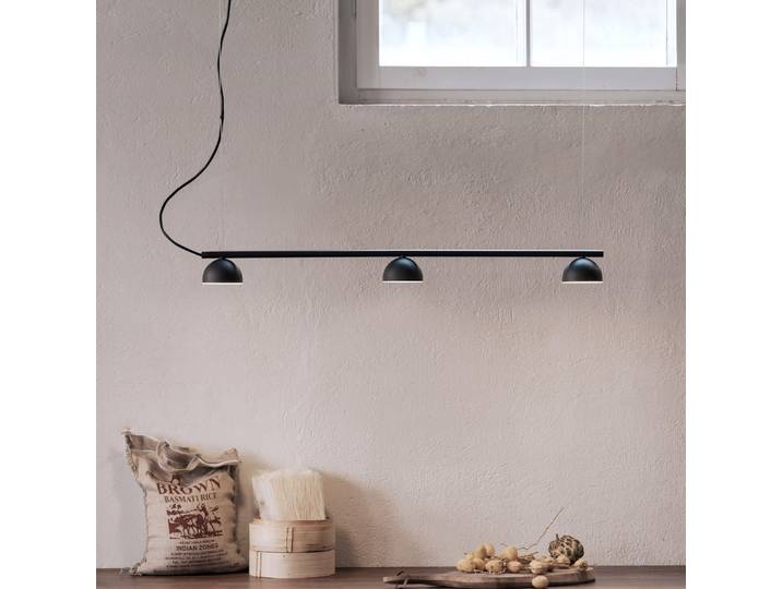 Blush Rail 3 Hanglamp Matt Black - Northern - Woonkamer - Designer - Metaal - Meerdere lampen