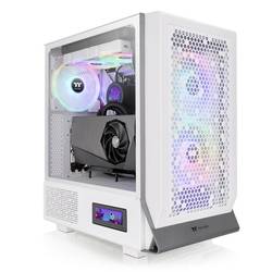 Thermaltake Ceres 300 TG ARGB Snow - Mid tower - E-ATX - Seitenteil mit Fenster (gehärtetes Glas) CA-1Y2-00M6WN-00