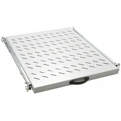 Equip Ausziehbarer Fachboden 19', 1HE, 800mm, Grau