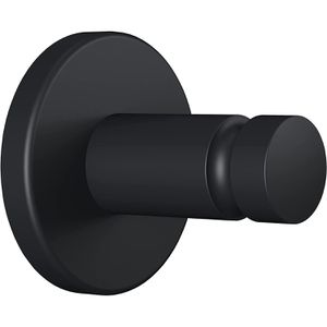 Tesa Klebehaken 40563, Moon Black, bis 4kg, Metall, schwarz