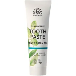 75ml URTEKRAM Fluoride Free Whitening Tooth Paste Mint & Green Tea