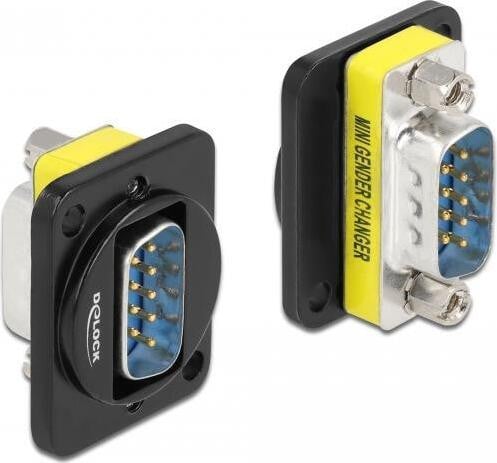 Delock D-type module DB9-connector naar DB9-connector