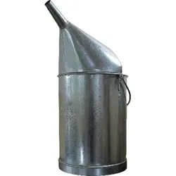 Messkanne WMK 10000, 10 l Stahlblech, verzinkt - chrom