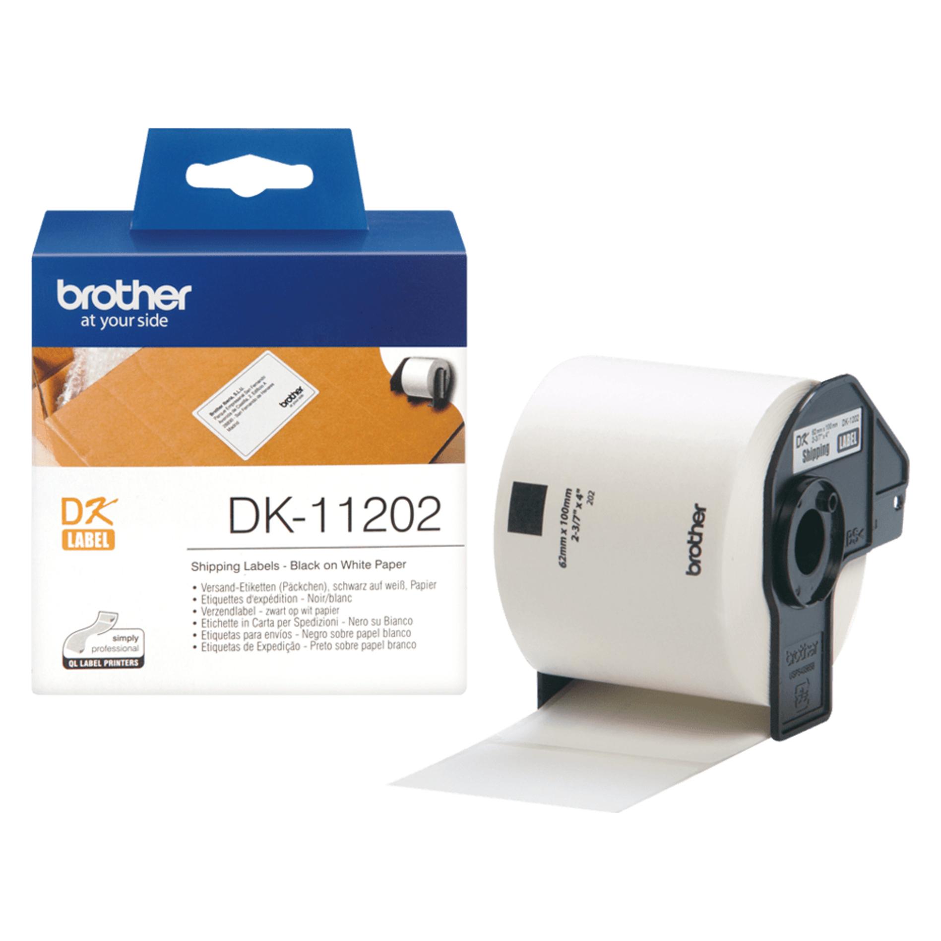 Brother DK-11202 Versandetiketten (62 mm) (DK-11202)