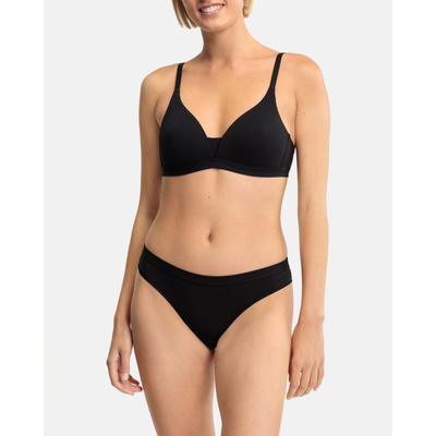 Schalen-BH SPEIDEL "Young Basic", Damen, Gr. 85, Cup B, schwarz, Obermaterial: 92% Baumwolle, 8% Elasthan, unifarben, Basic, bequem, BHs Schalen-BH, elastisch, bequem, atmungsaktiv, basic, Baumwollmix