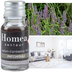 Duftöl Patchouli - Wohlriechender Raumduft für Zuhause, Wellness & Entspannung - 10ml Füllmenge - Für Potpourri & Aromabrenner