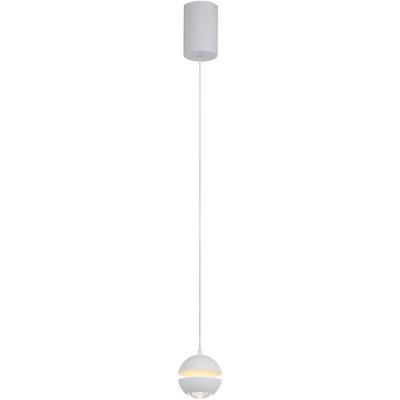 LED Pendelleuchte "LINI", weiß, 1, Ø 10cm H: 23cm, 1 Stk., SCHÖNER WOHNEN-KOLLEKTION, Leuchten, SCHÖNER WOHNEN Kollektion, Comfort-Lift, LED Pendelleuchte