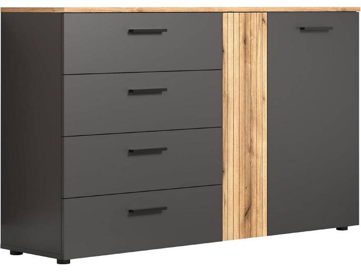 trendteam Kommode (Kommode), Schrank Anrichte Sideboard 139 x 86 x 38 cm