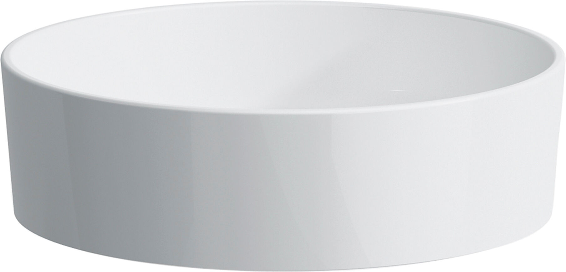 LAUFEN vasque vasque Kartell 8123314001121 42x42x13,5cm, blanc LCC, sans chevauchement, céramique saphir