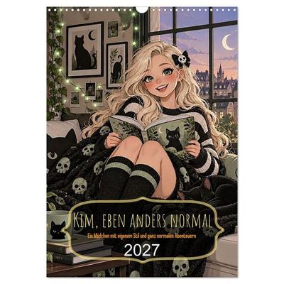 Kim, eben anders normal (Wandkalender 2027 DIN A3 hoch), CALVENDO Monatskalender