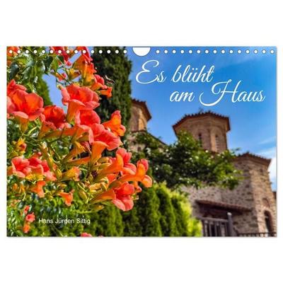 Es blüht am Haus (Wandkalender 2027 DIN A4 quer), CALVENDO Monatskalender