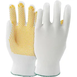Honeywell, Schutzhandschuhe, Handschuhe PolyTRIX N 912 Grösse 10 weiss/gelb EN 388 PSA-Kategorie II (10)