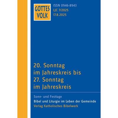 Gottes Volk LJ C7/2025, Taschenbuch von , Katholisches Bibelwerk, 978-3-460-26837-1