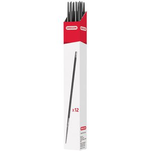 Oregon Werkstattfeile 70503, 12 Stück, Rundfeile, Ø 4,8mm, für 0,325 Zoll Sägeketten