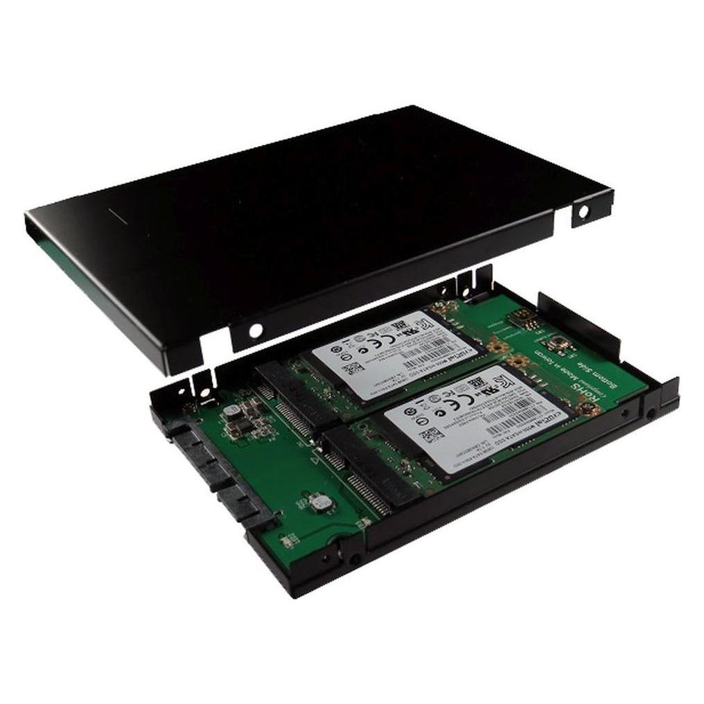 Exsys EX-3683 SSD enclosure 2.5" Schwarz Speichergehäuse (EX-3683)