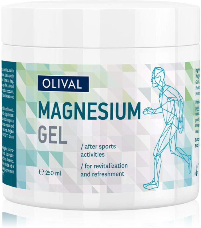 Olival Magnesium gel de massage rafraîchissant 250 ml