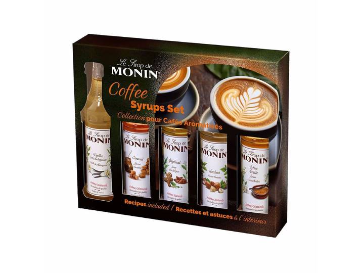 Monin Sirup Kaffee Set 5x 5cl – Diverses Kaffeemaschinen & Teemaschinen Zubehör