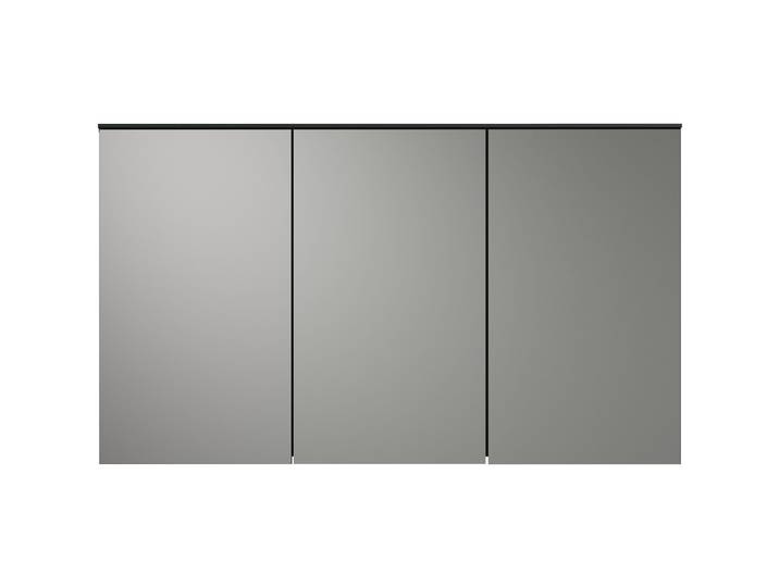 Spiegelschrank anthrazit Holzwerkstoff B 120 T 17 cm - Spiegelschrank