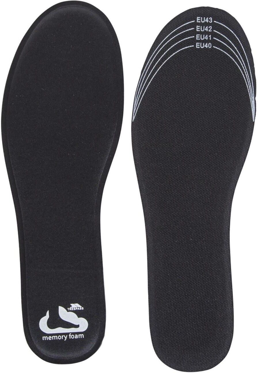 Trespass Memsole - Memory Foam Insole  Black 35/39