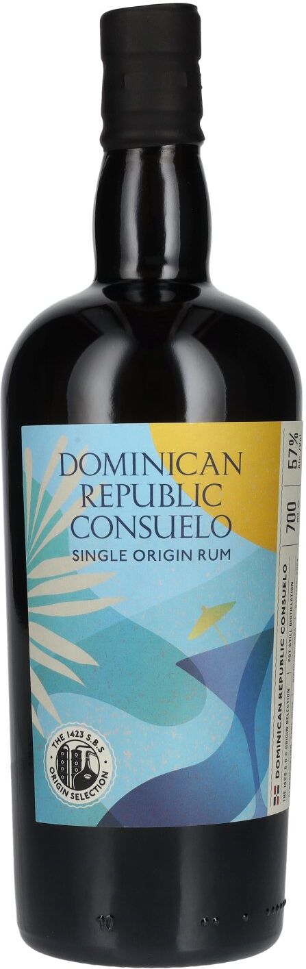 1423 World Class Spirits 1423 S.B.S DOMINICAN REPUBLIC CONSUELO Single Origin Rum 57% Vol. 0,7l