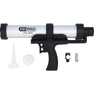 KS-Tools Kartuschenpresse 515.1975, Druckluft, für Kartuschen & Schlauchbeutel, aus Metall