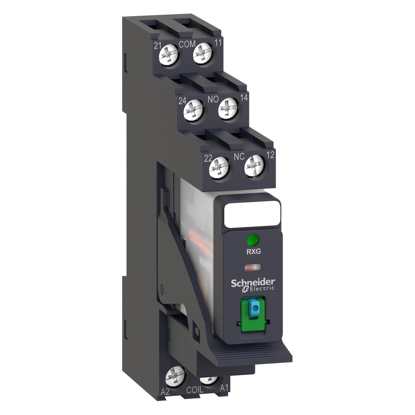 APC Steckschnittstellenrelais Zelio Relay, 2 Wechsler, DC, 24V, 5A, Schraubklemme (RXG22BDPV)