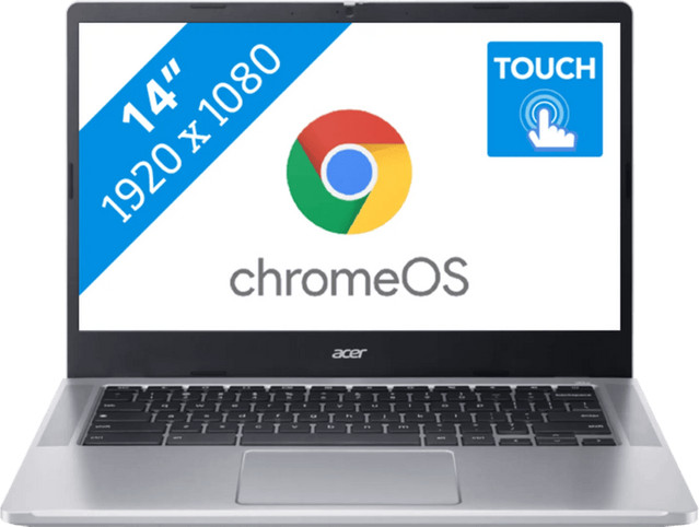 Acer Chromebook 314 CB314-4HT-C58X met ChromeOS voor multimedia
