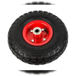 TRIZERATOP Roue de secours roue de trolley 3.50-4 / 2PR roue gonflable, roue de brouette