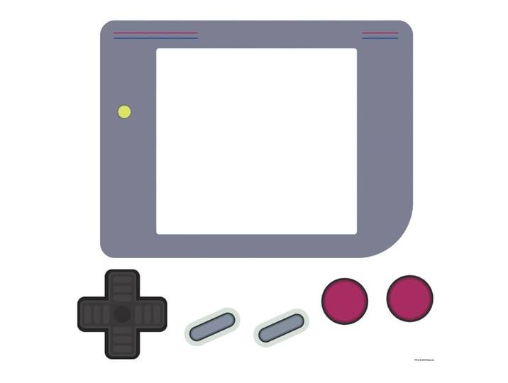 Stickers Game Boy Géante Tableau Blanc Effaçable