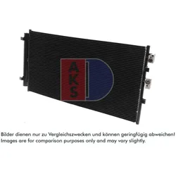 Kondensator Klimaanlage AKS DASIS 092087N für Ford Focus IV Turnier